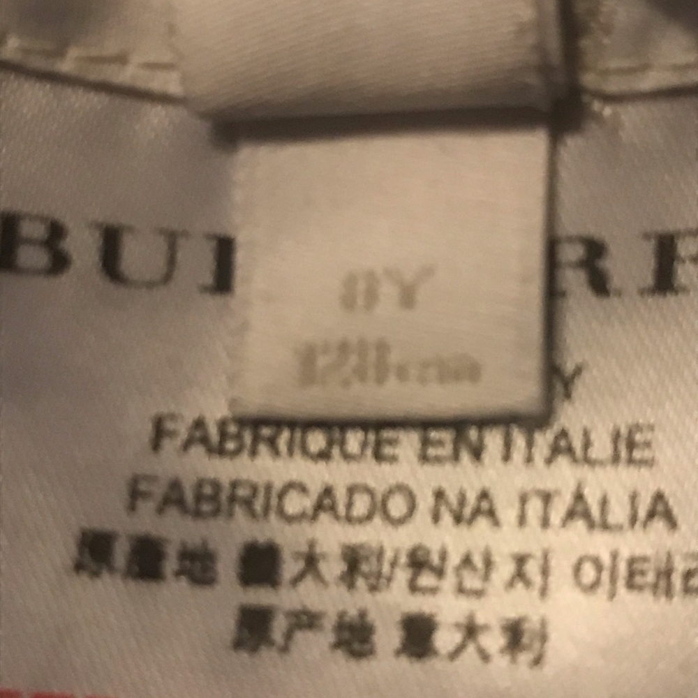 BURBERRY DRESS Leather - Picture 8 of 8